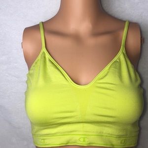 Champions neon sport bra size L